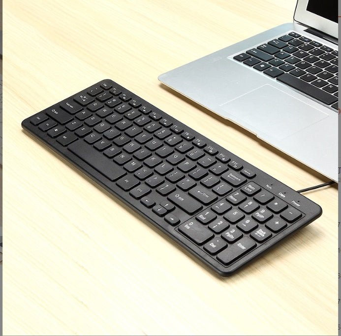Clavier sans fil universel pour bureau et jeu sur ordinateur portable, design ergonomique - IVOIRART.COM