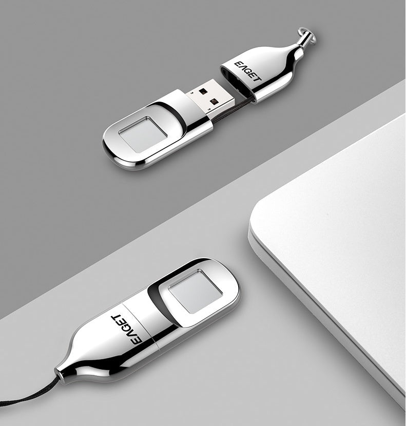 Clé USB cryptée avec lecture d’empreinte digitale – Sécurité avancée 32/64 Go - IVOIRART.COM