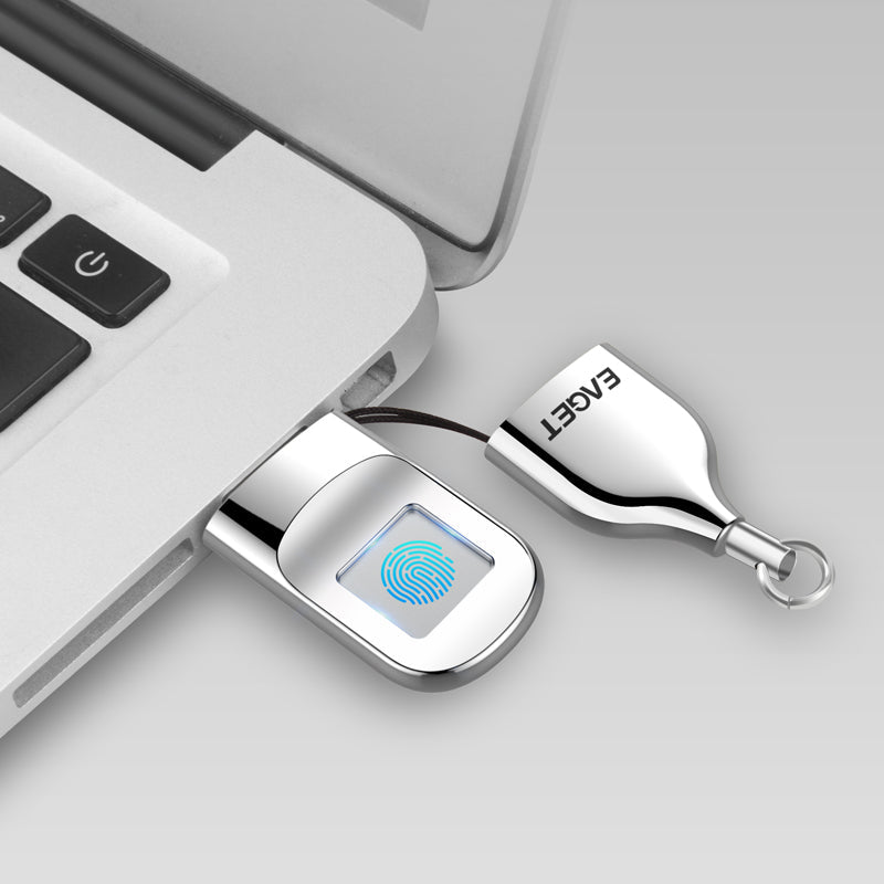 Clé USB cryptée avec lecture d’empreinte digitale – Sécurité avancée 32/64 Go - IVOIRART.COM