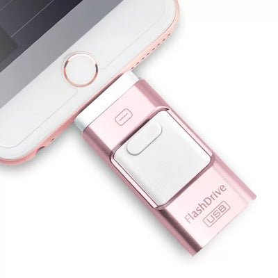 Clé USB Trois en Un OTG pour Ordinateur et Téléphone Portable - Stockage Polyvalent - IVOIRART.COM