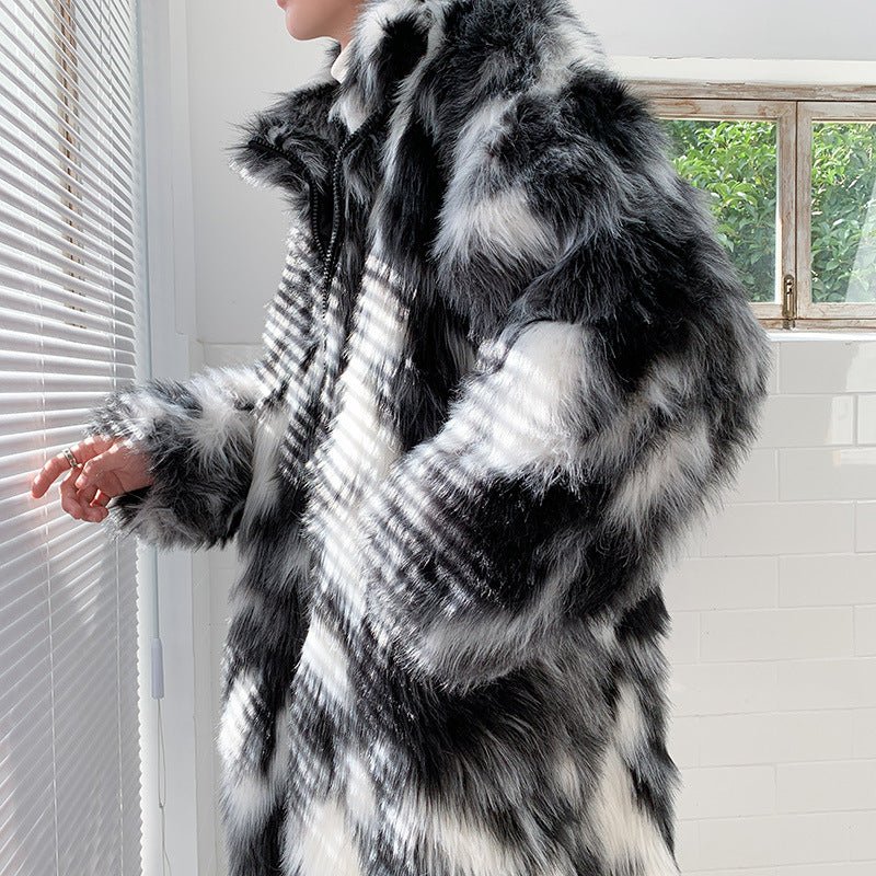 Cloak Manteau en peluche hip hop pour homme — style tendance, confort quotidien! - IVOIRART.COM