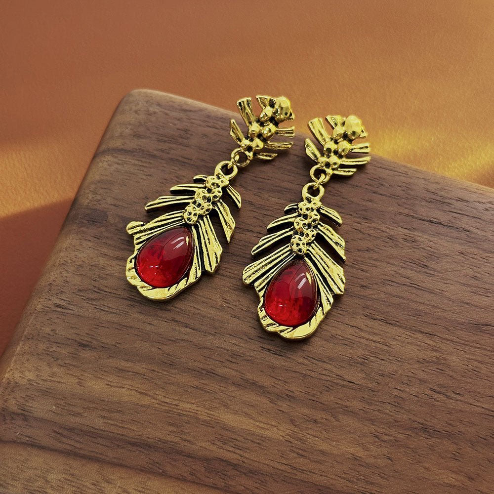 Clous d'oreilles émaillés fleurs rétro — Élégance vintage légère et polyvalente. - IVOIRART.COM