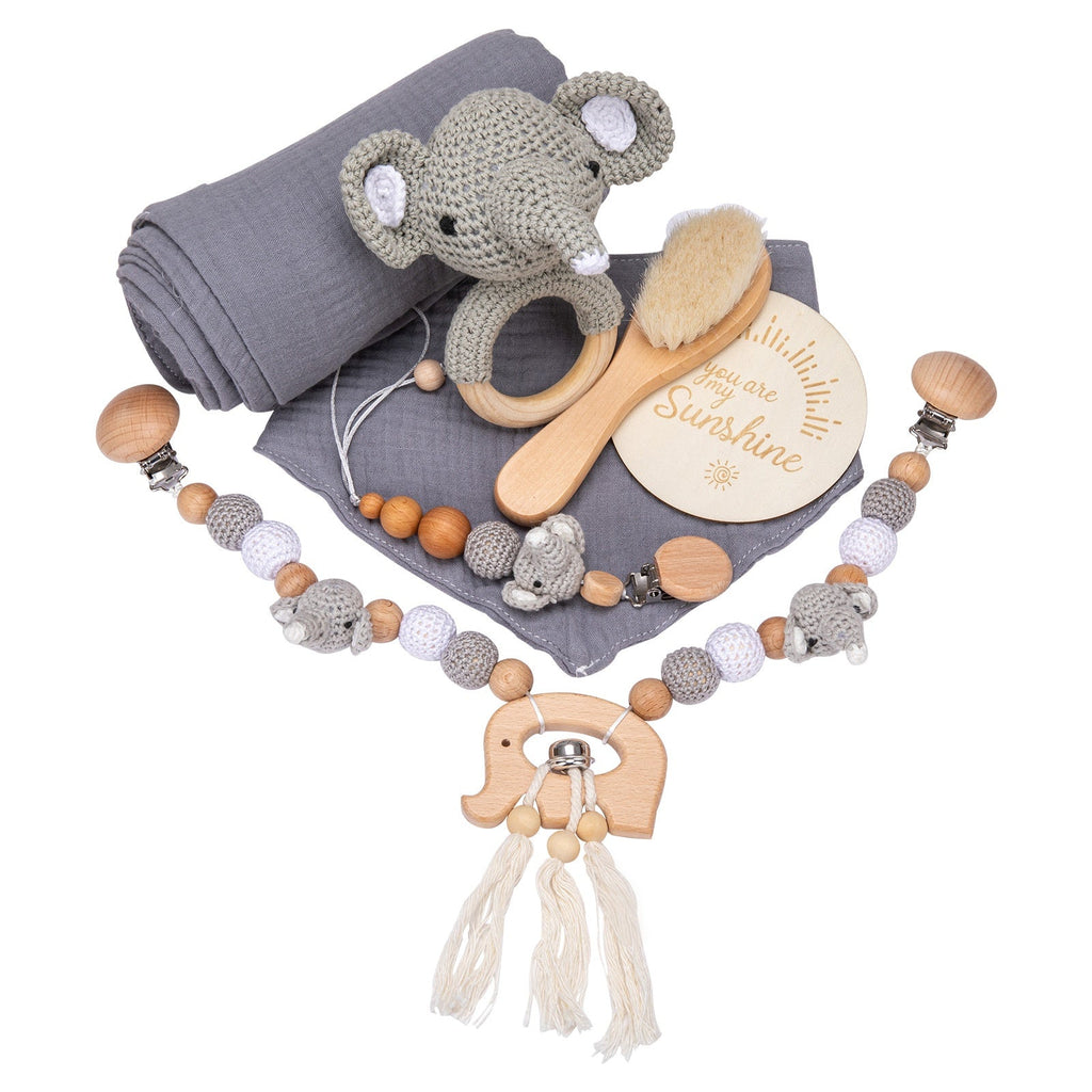 Coffret Cadeau Bébé Complet Nouveau - né - Ensemble Vêtements et Accessoires pour Premier Mois - IVOIRART.COM