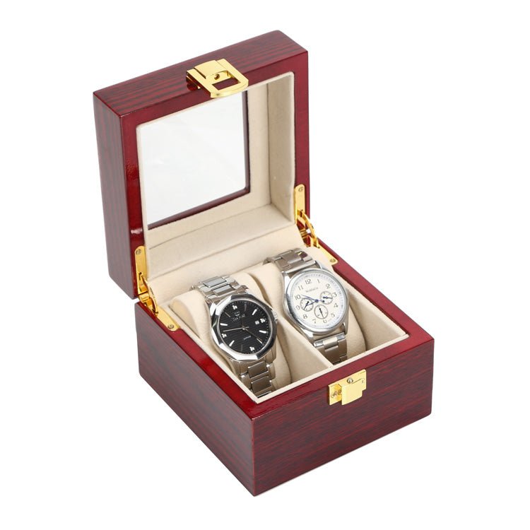 Coffret de rangement pour montres en bois élégant et fonctionnel pour votre collection - IVOIRART.COM