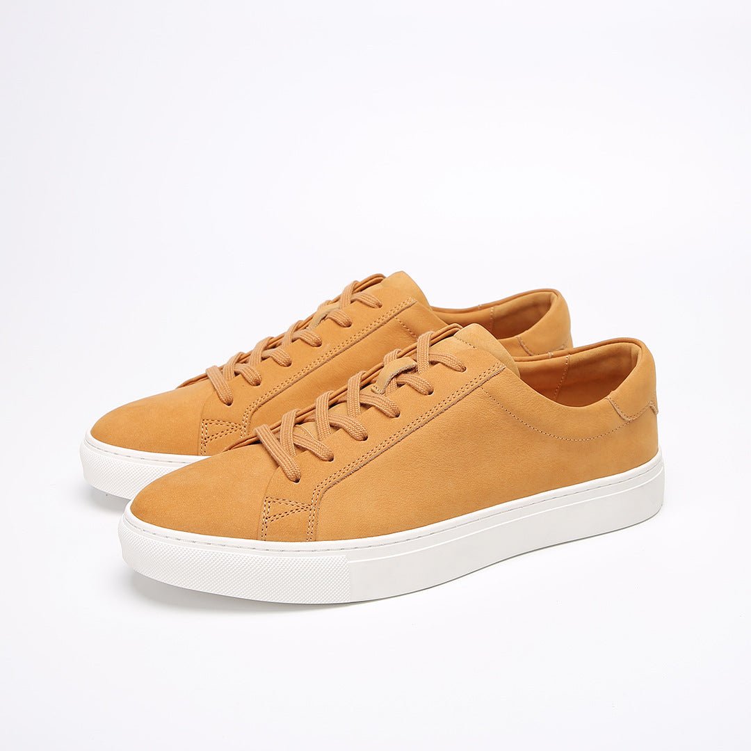 Collection printemps — Baskets hommes cuir pleine fleur, confort et style urbain - IVOIRART.COM