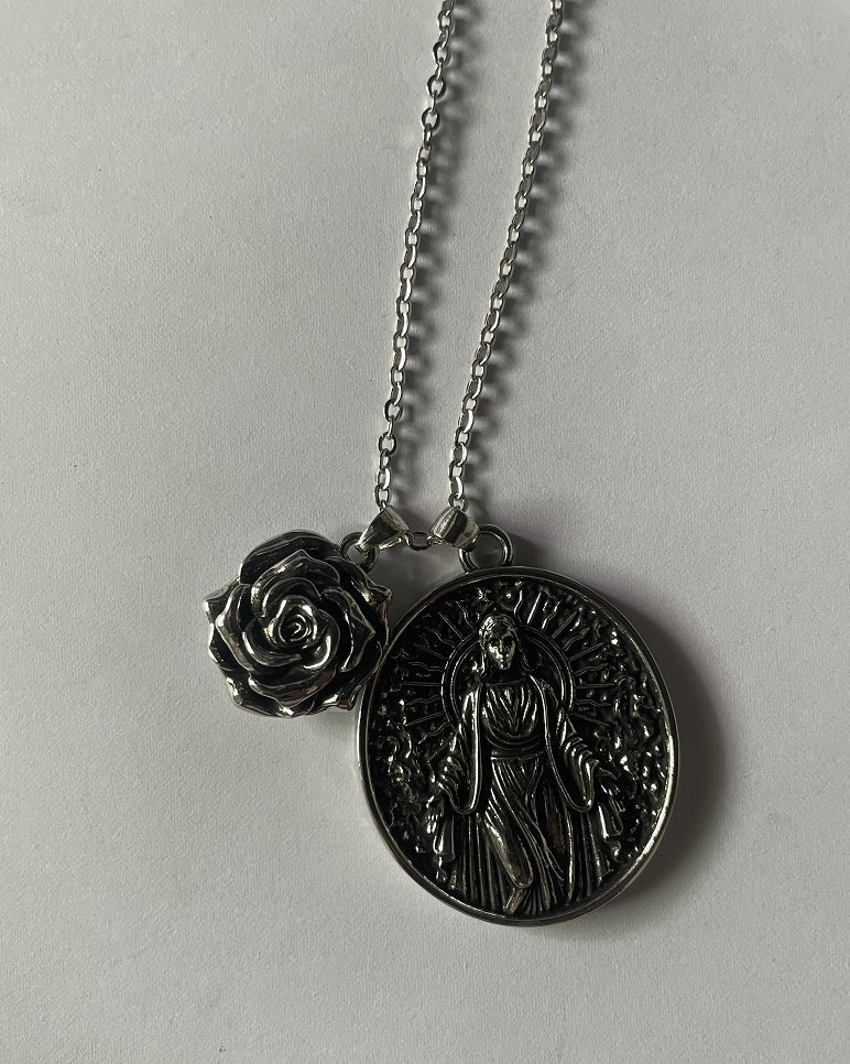 Collier de Foi Mythologie Occidentale avec Bouclier de Protection 65 cm - IVOIRART.COM
