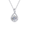 Collier Infini Moissanite 1CT pour Femme, Argent Sterling S925 Cadeau - IVOIRART.COM