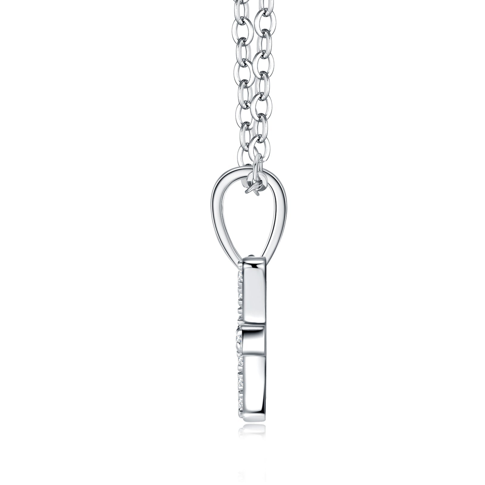 Collier Poissons en Argent Sterling S925 Pour Femme, Moissanite VVS1 Couleur D, Sertissage Platine, Bijoux Astrologiques avec Certificat GRA, Coffret Cadeau Anniversaire - IVOIRART.COM