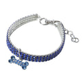 Collier Scintillant en Strass et Cristal pour Chiens et Chats Petits et Moyens - IVOIRART.COM