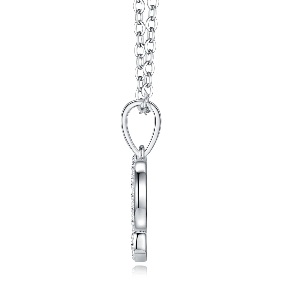 Collier Scorpion en Argent Sterling S925 pour Femme, Moissanite D Couleur VVS1, Pendentif Zodiac, Plaqué Platine 3,4g, Bijoux d'Astrologie avec Certificat GRA - IVOIRART.COM