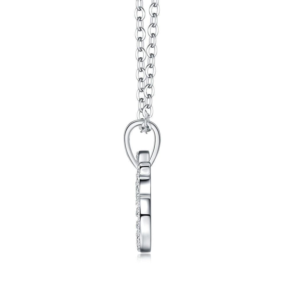 Collier Taureau en Argent 925 Sterling pour Femmes avec Moissanite VVS1 D, Poids 3,4g, Plaqué Platine, Bijou Astrologique avec Certificat GRA - IVOIRART.COM
