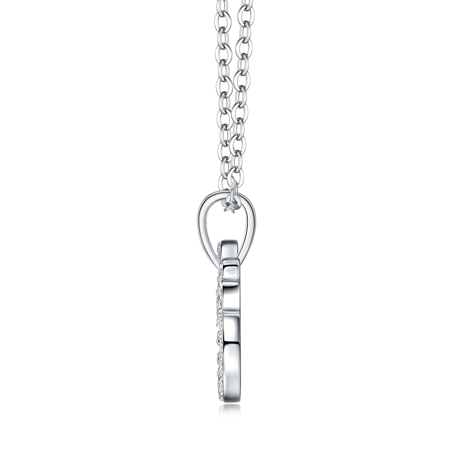 Collier Taureau en Argent 925 Sterling pour Femmes avec Moissanite VVS1 D, Poids 3,4g, Plaqué Platine, Bijou Astrologique avec Certificat GRA - IVOIRART.COM