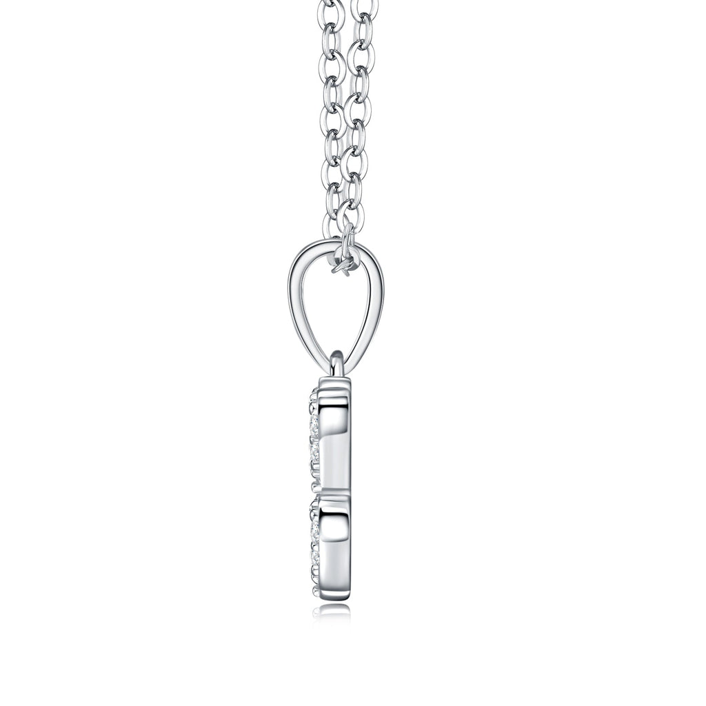 Collier Verseau en argent sterling S925 avec moissanite D couleur VVS1, pendentif plaqué platine 3,8g, bijou astrologie avec certificat GRA, coffret cadeau idéal - IVOIRART.COM