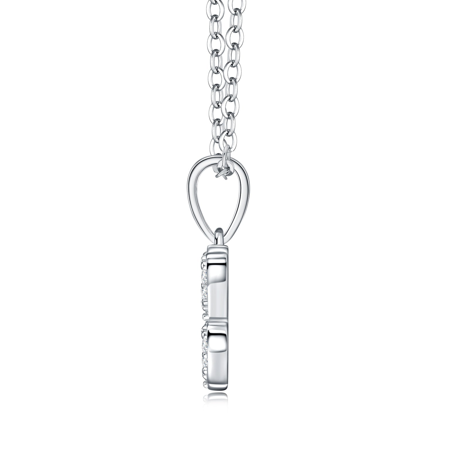 Collier Verseau en argent sterling S925 avec moissanite D couleur VVS1, pendentif plaqué platine 3,8g, bijou astrologie avec certificat GRA, coffret cadeau idéal - IVOIRART.COM
