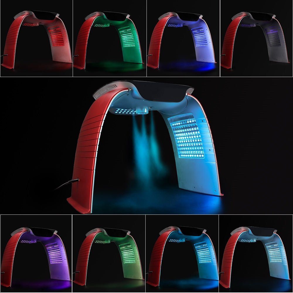 Colorful LED Photon Skin Rejuvenation - Appareil beauté chaud et froid spray Pro! - IVOIRART.COM