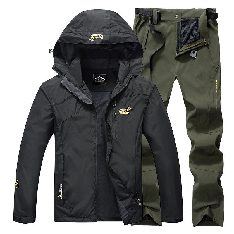 Combinaison de Pêche Homme Printemps Automne Fine Vêtements de Pêche Slim - IVOIRART.COM