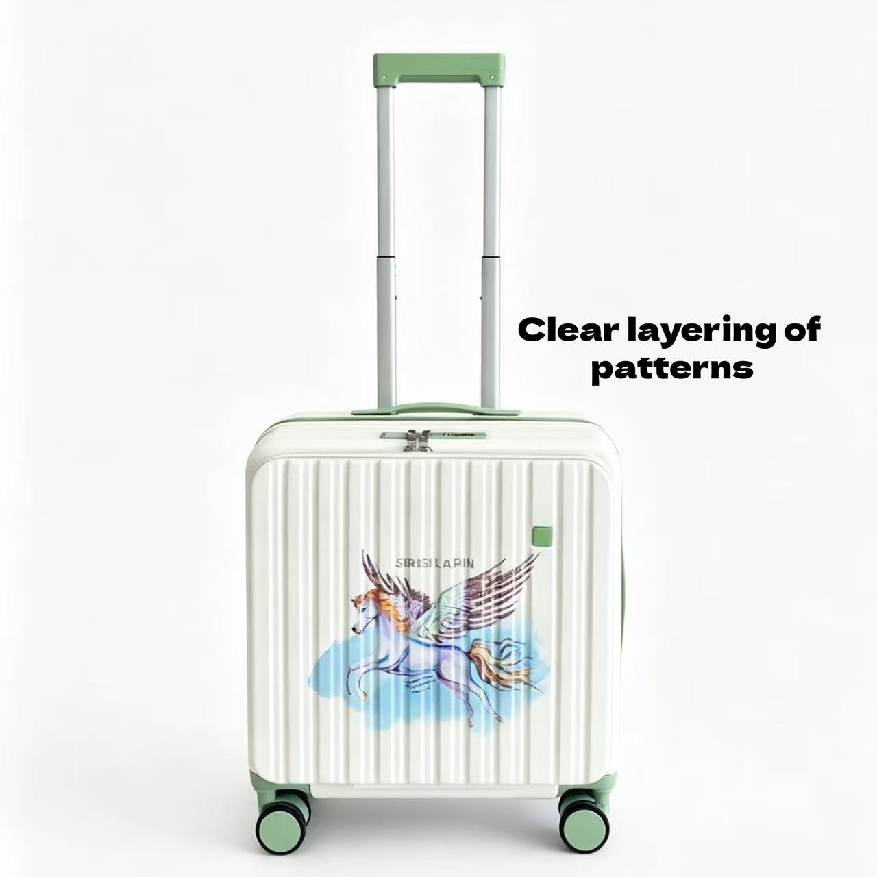 Compartiment Petit Bagage à Ouverture Latérale, Valise de Voyage Compacte 20 pouces, Légère et Pratique à Roulettes - IVOIRART.COM