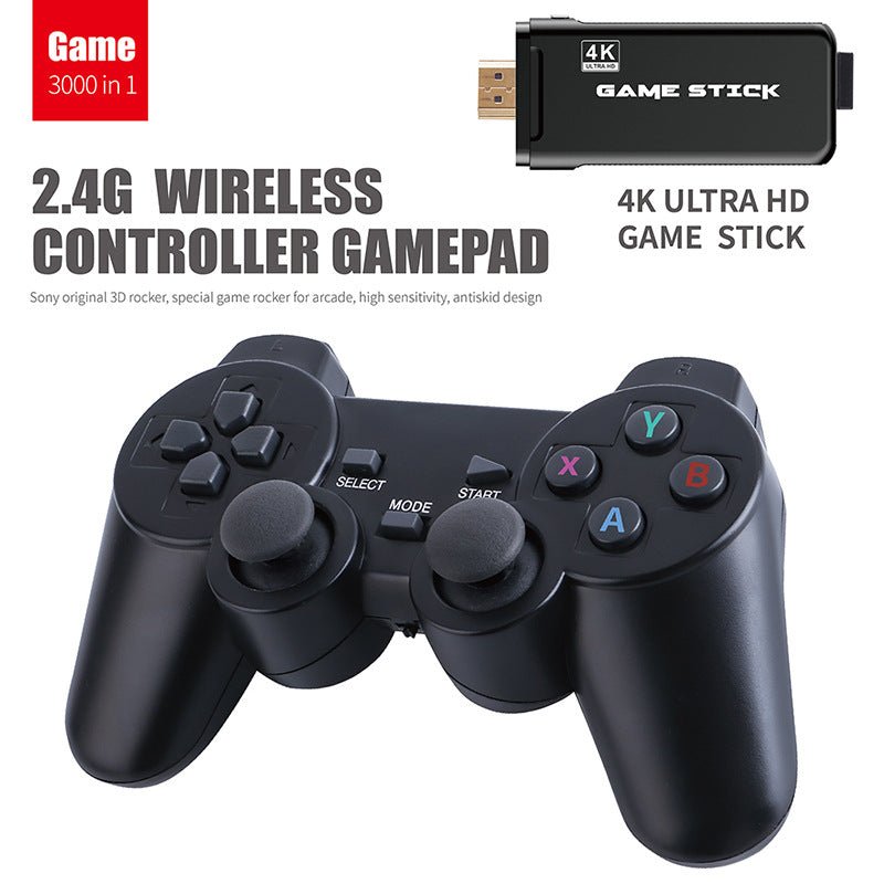 Console de Jeu Sans Fil avec Manettes HDMI TV U Trésor, Version 32 ou 64 Go - IVOIRART.COM