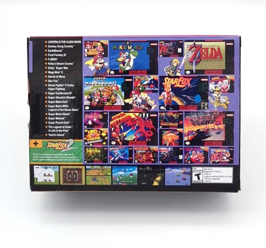 Console de jeux SNES Mini 16 bits réplique pour aventure et émulateur - IVOIRART.COM