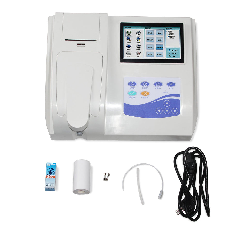 CONTEC BC300 Semi Auto Biochemistry Blood Analyzer Touch Screen Multi Parameters Free Printer - IVOIRART.COM