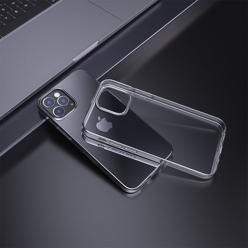 Coque de téléphone transparente en TPU à haute pureté, protection fine et élégante - IVOIRART.COM
