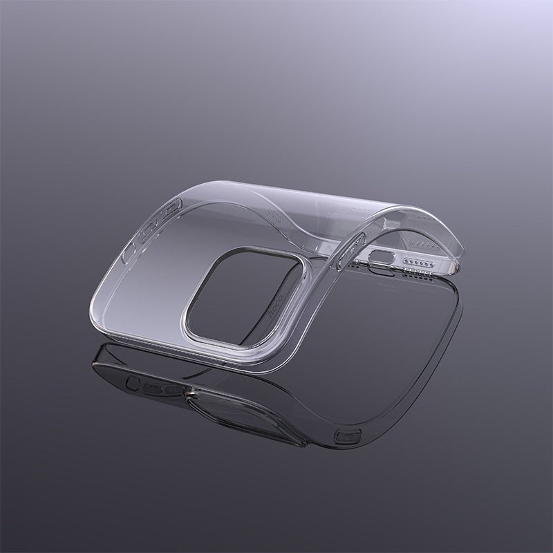 Coque de téléphone transparente en TPU à haute pureté, protection fine et élégante - IVOIRART.COM