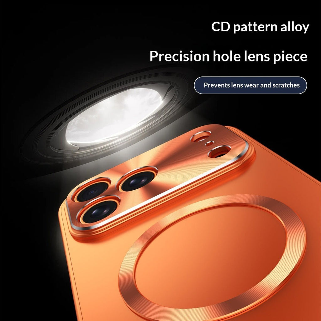 Coque Métallique Magnétique Électroplacée Compatible Avec iPhone 17 Pro Max - IVOIRART.COM
