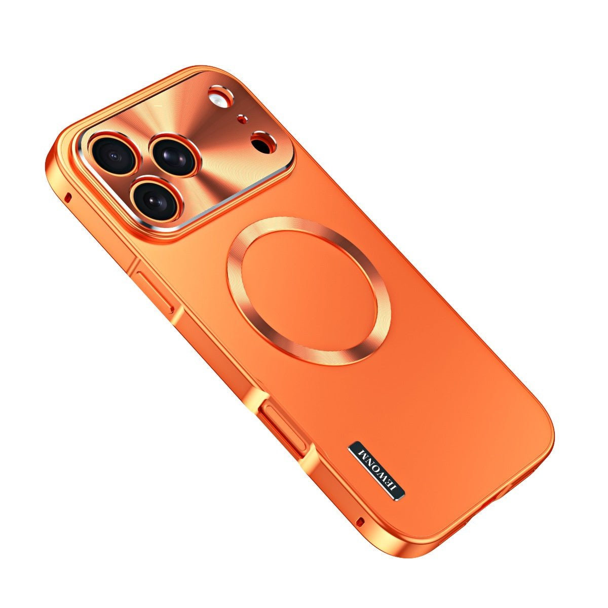 Coque Métallique Magnétique Électroplacée Compatible Avec iPhone 17 Pro Max - IVOIRART.COM