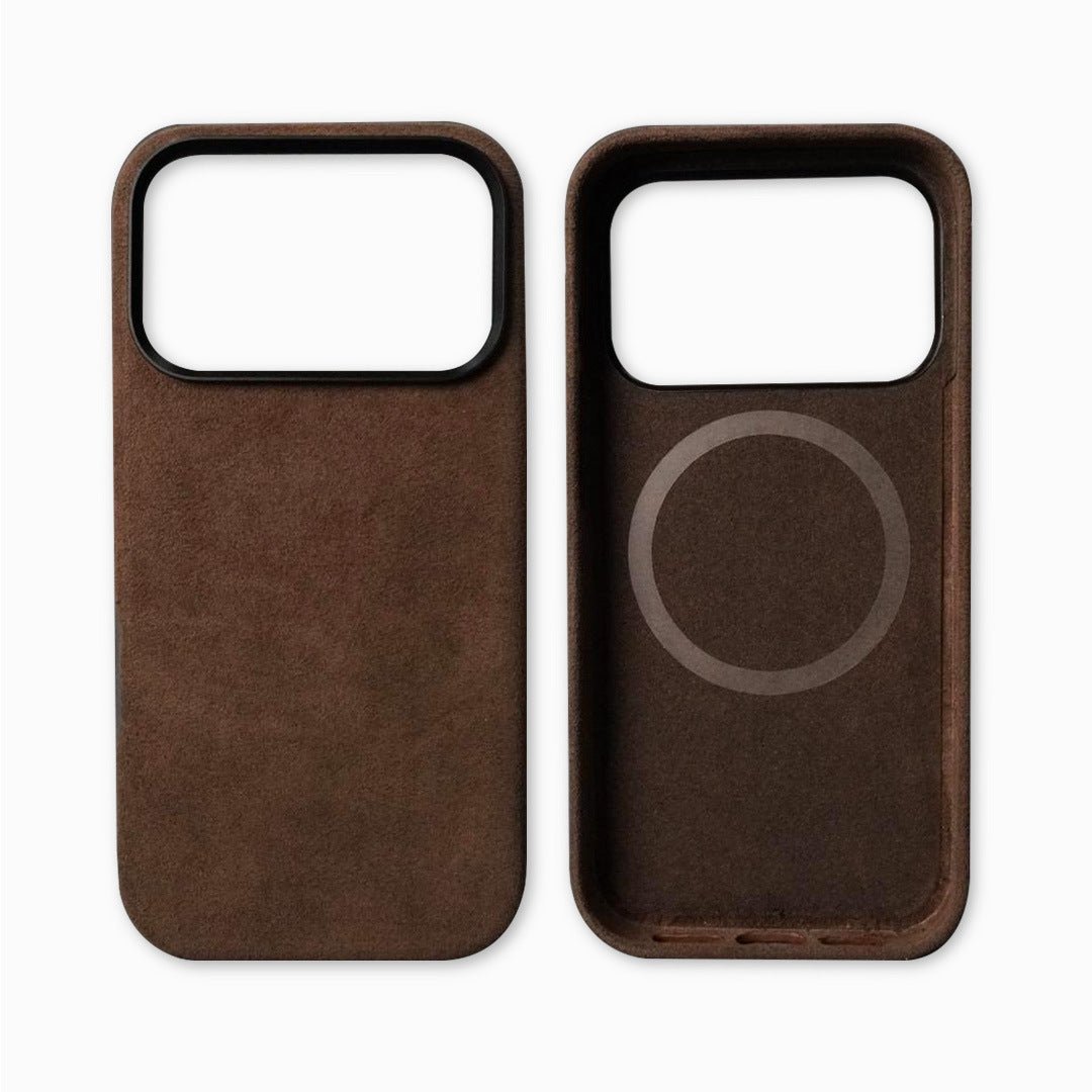 Coque pour téléphone 17 Pro Max Air - Protection élégante et résistante en Alcantara - IVOIRART.COM