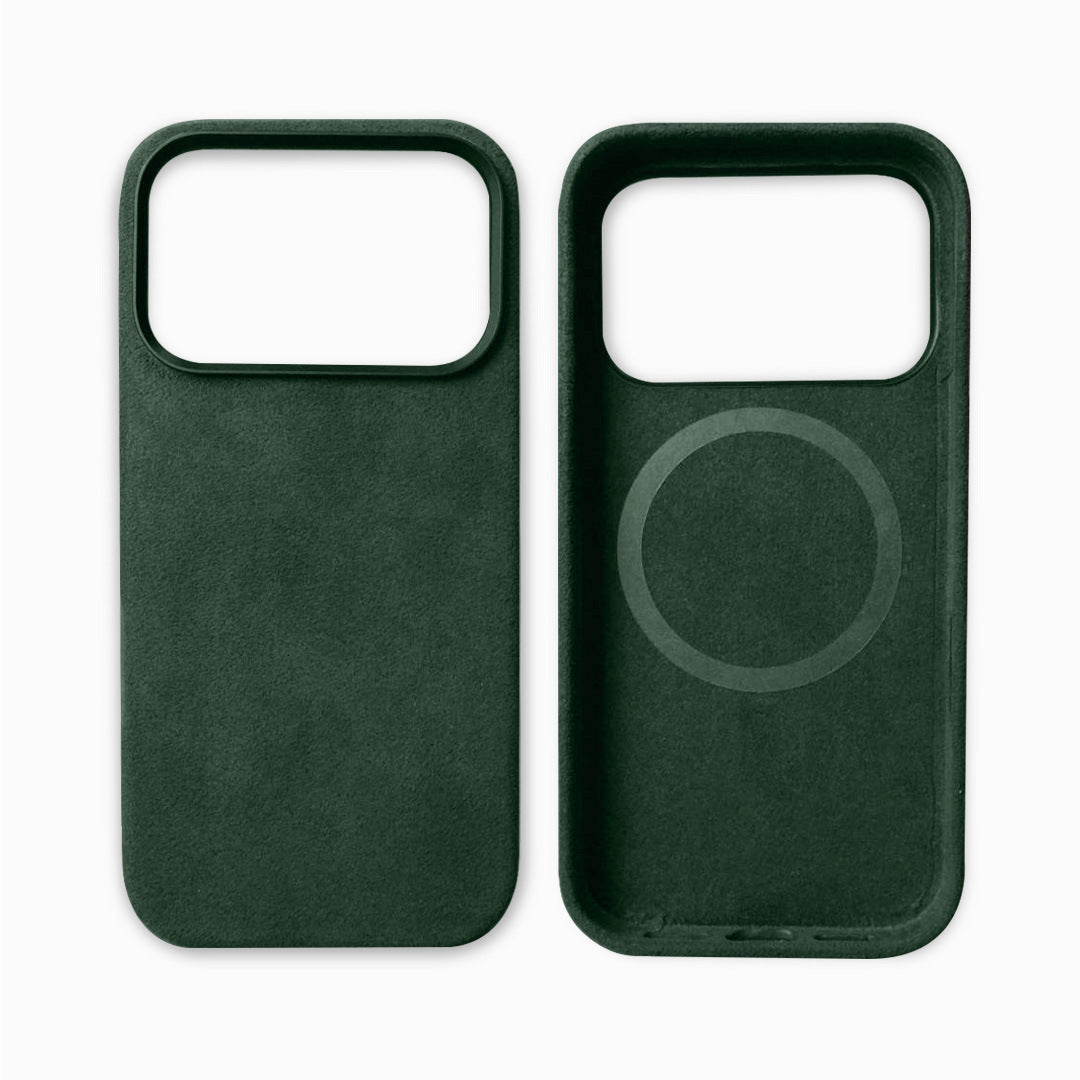 Coque pour téléphone 17 Pro Max Air - Protection élégante et résistante en Alcantara - IVOIRART.COM