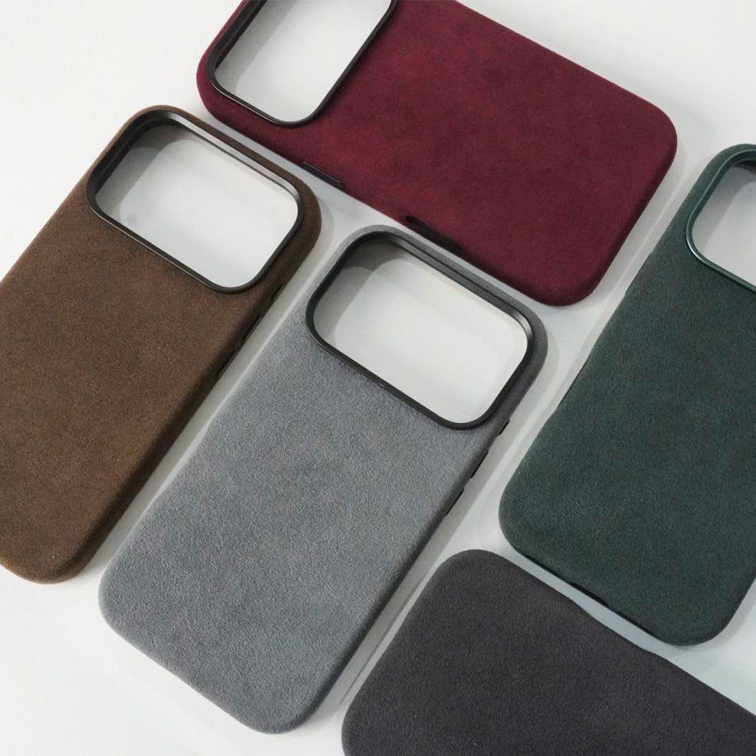 Coque pour téléphone 17 Pro Max Air - Protection élégante et résistante en Alcantara - IVOIRART.COM