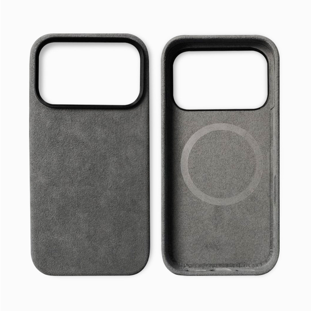 Coque pour téléphone 17 Pro Max Air - Protection élégante et résistante en Alcantara - IVOIRART.COM