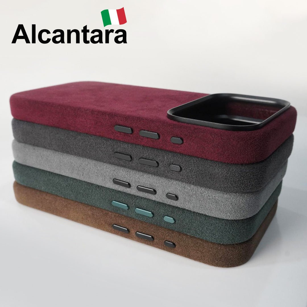 Coque pour téléphone 17 Pro Max Air - Protection élégante et résistante en Alcantara - IVOIRART.COM