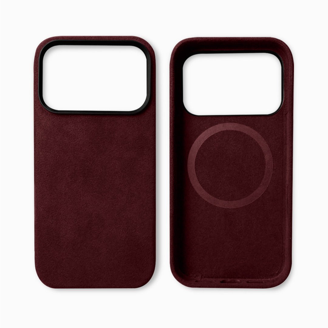 Coque pour téléphone 17 Pro Max Air - Protection élégante et résistante en Alcantara - IVOIRART.COM
