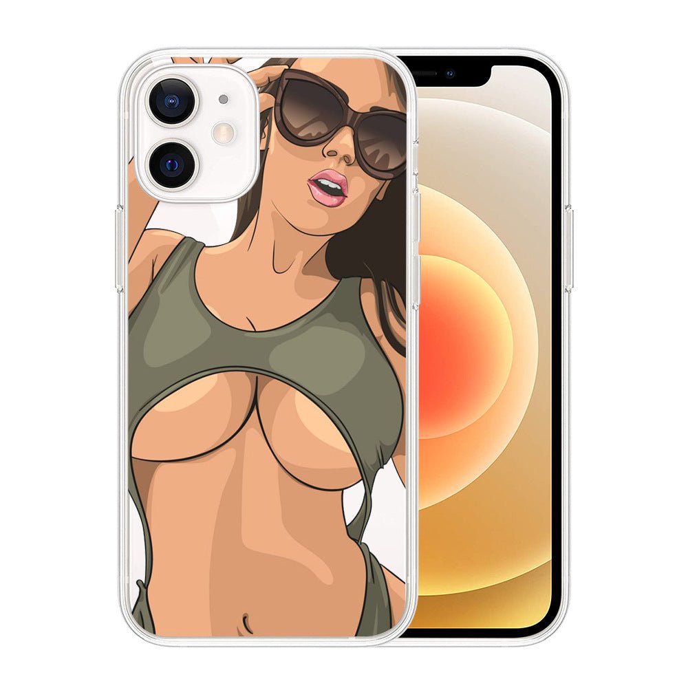 Coque Téléphone Sexy Beauté Mode Imprimée Personnalisée pour Mobile - IVOIRART.COM