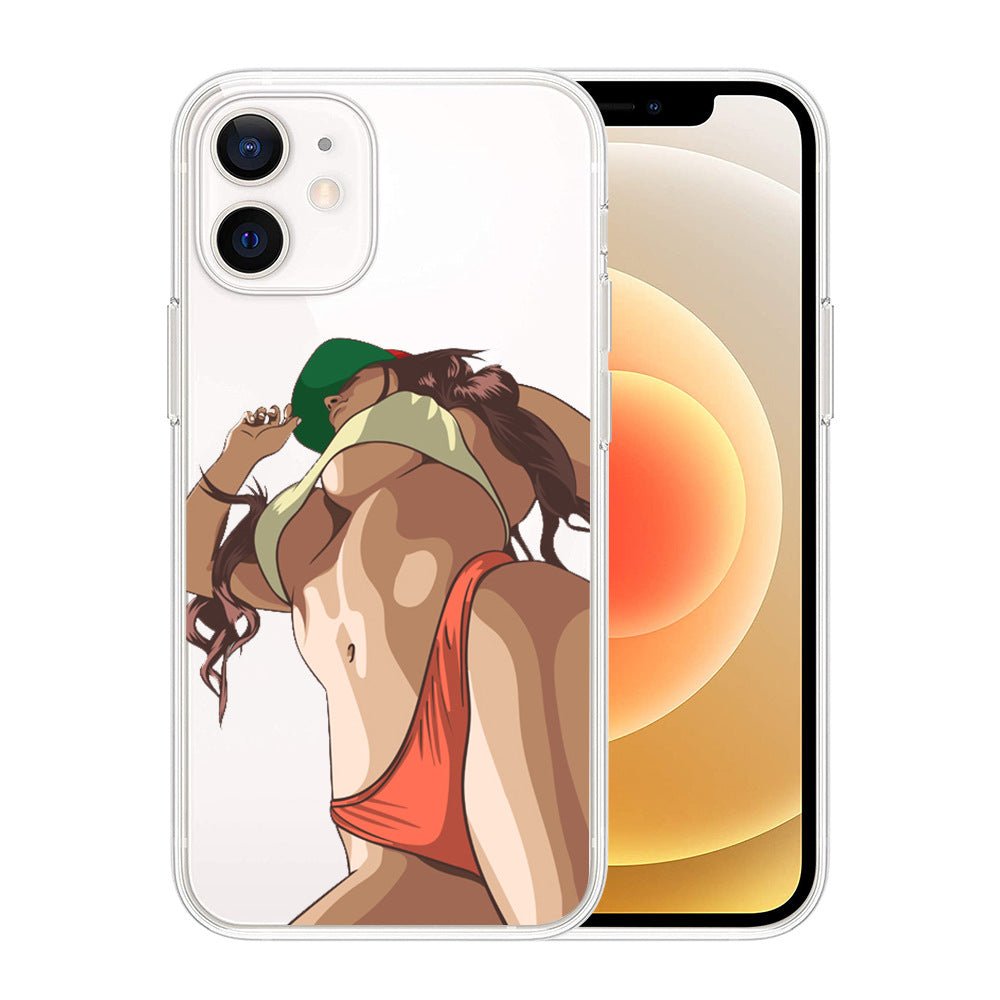 Coque Téléphone Sexy Beauté Mode Imprimée Personnalisée pour Mobile - IVOIRART.COM