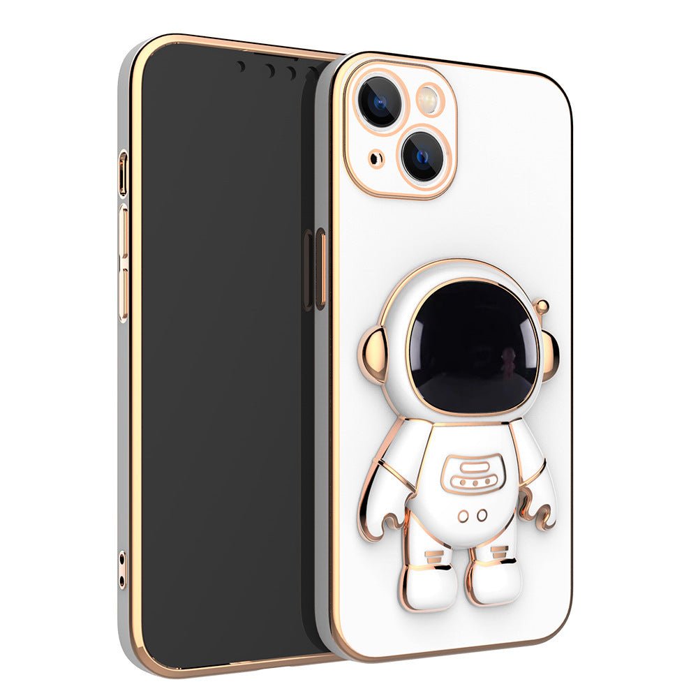 Coque Téléphonique Astronaute 3D Antichoc avec Support Électrolytique - IVOIRART.COM