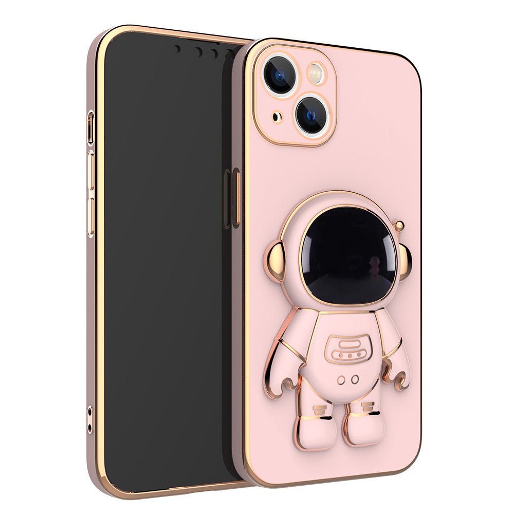 Coque Téléphonique Astronaute 3D Antichoc avec Support Électrolytique - IVOIRART.COM