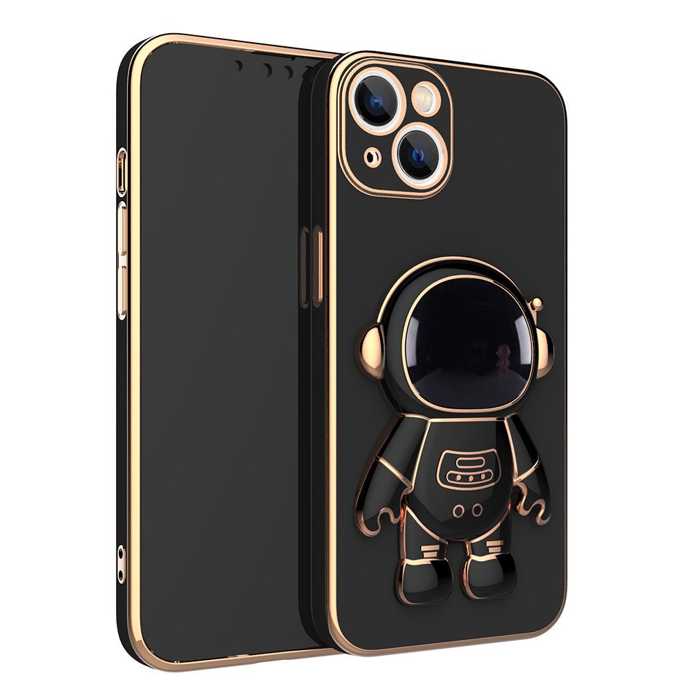 Coque Téléphonique Astronaute 3D Antichoc avec Support Électrolytique - IVOIRART.COM
