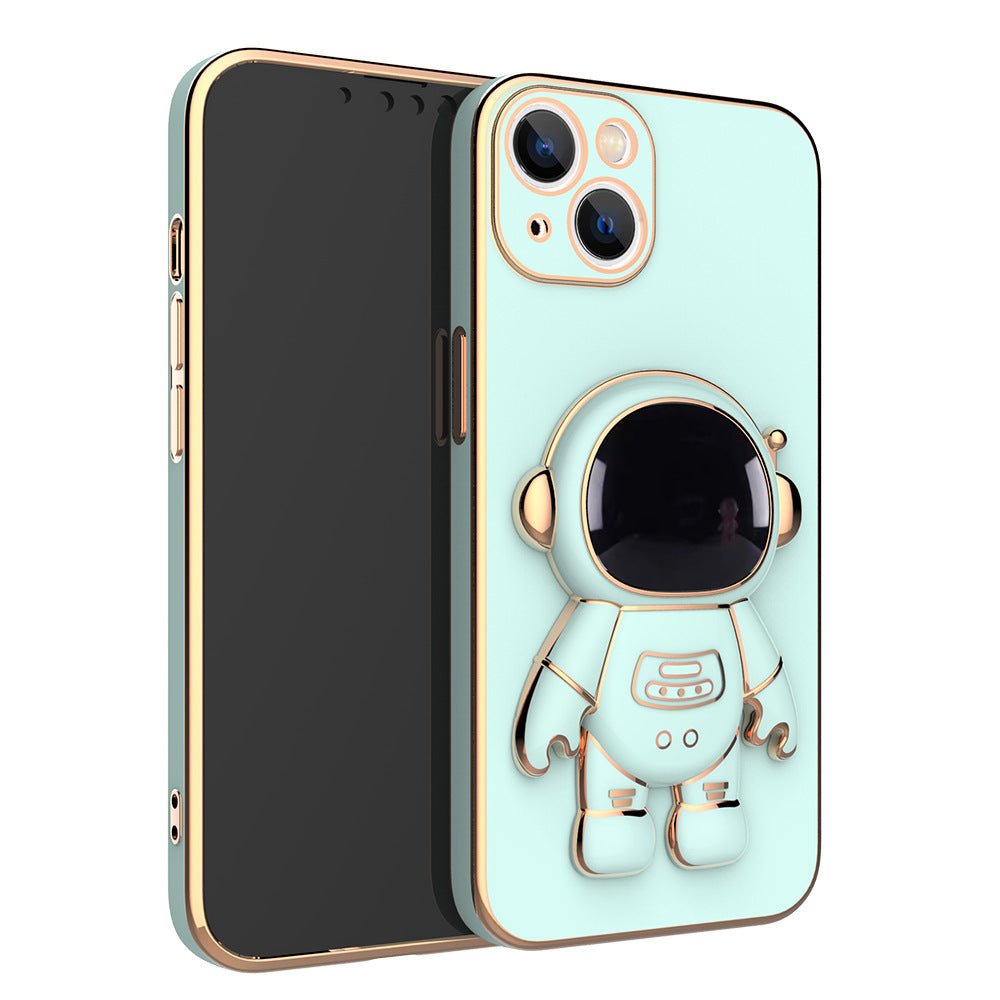 Coque Téléphonique Astronaute 3D Antichoc avec Support Électrolytique - IVOIRART.COM