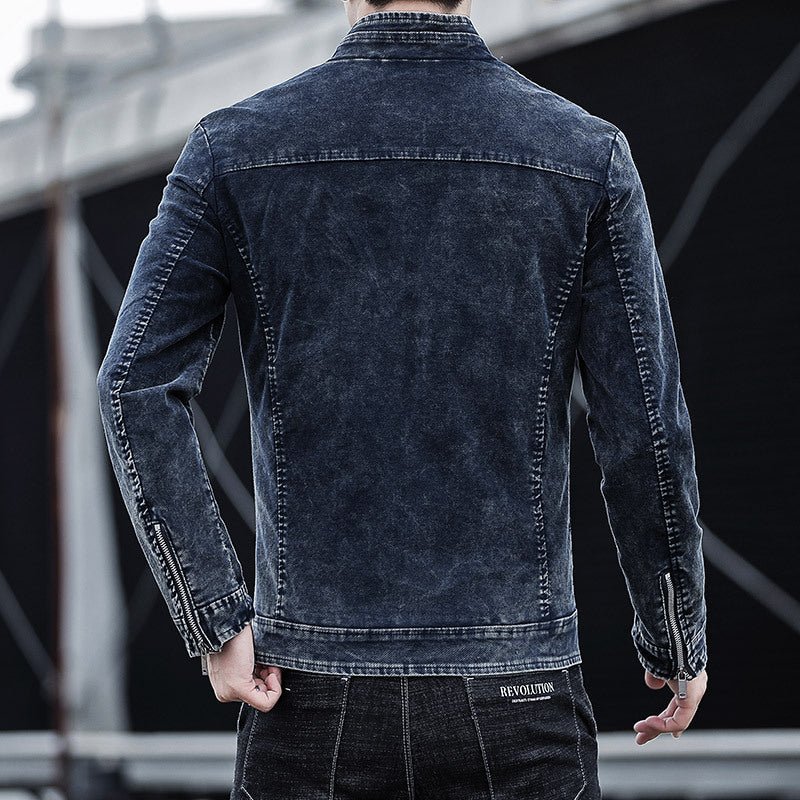 Corduroy Retro Denim Jacket For Men FallWinter - IVOIRART.COM