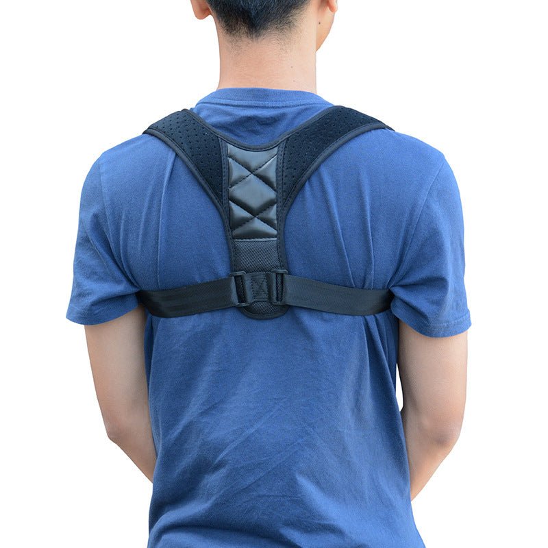 Correcteur de Posture Médical Claviculaire avec Sangle de Correction Lombaire - IVOIRART.COM