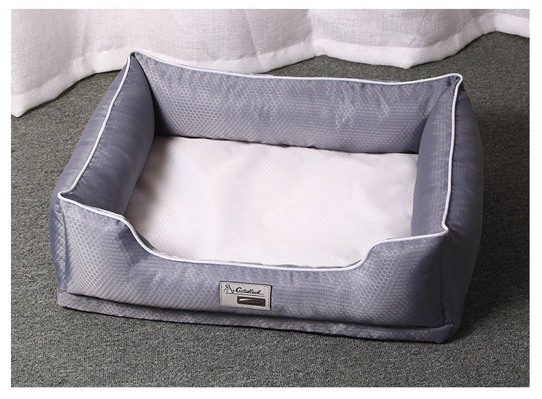 Couchages Amovibles pour Chiens avec Bac à Litière, Accessoires pour Animaux - IVOIRART.COM