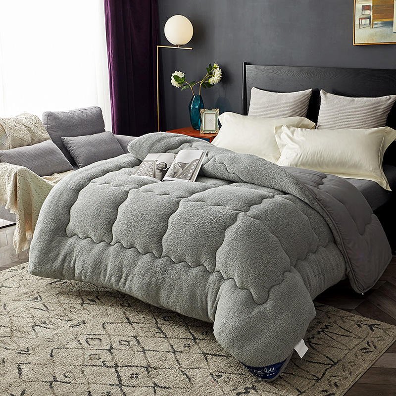 Couette en duvet d'oie 150×200 180×220 200×230 220×240 — blanc beige gris légère - IVOIRART.COM