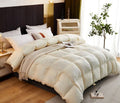 Couette en duvet d'oie haut de gamme en coton éclatant, cadeau idéal hiver - IVOIRART.COM