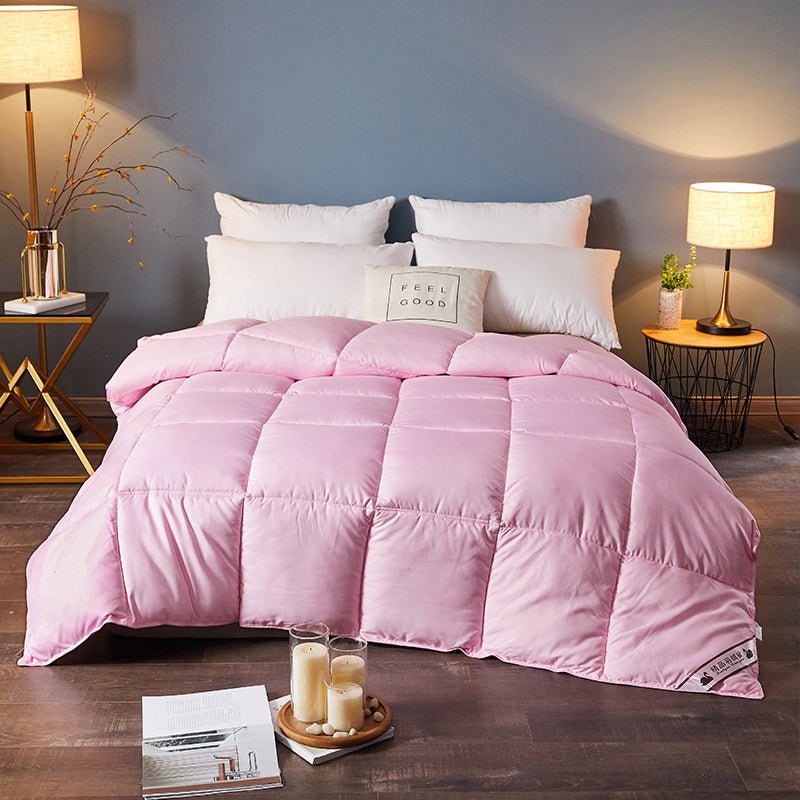 Couette en duvet d'oie, isolante hiver, noyau de duvet naturel, climatiseur intégré - IVOIRART.COM