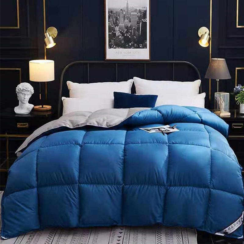 Couette en duvet d'oie, isolante hiver, noyau de duvet naturel, climatiseur intégré - IVOIRART.COM