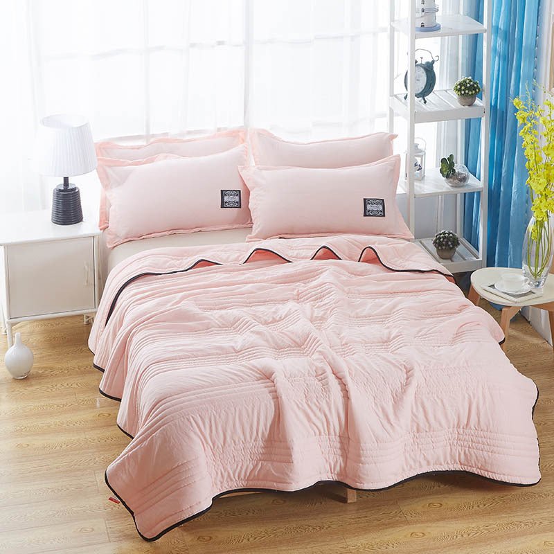 Couette rafraîchissante unie été, édredon léger compressible pour climatisation - IVOIRART.COM