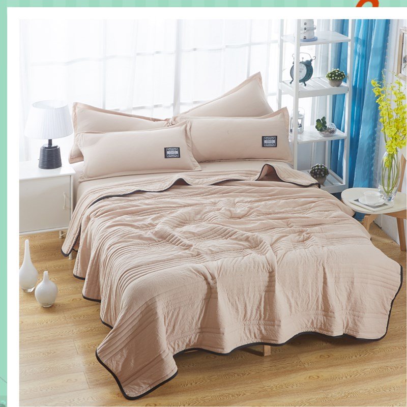 Couette rafraîchissante unie été, édredon léger compressible pour climatisation - IVOIRART.COM
