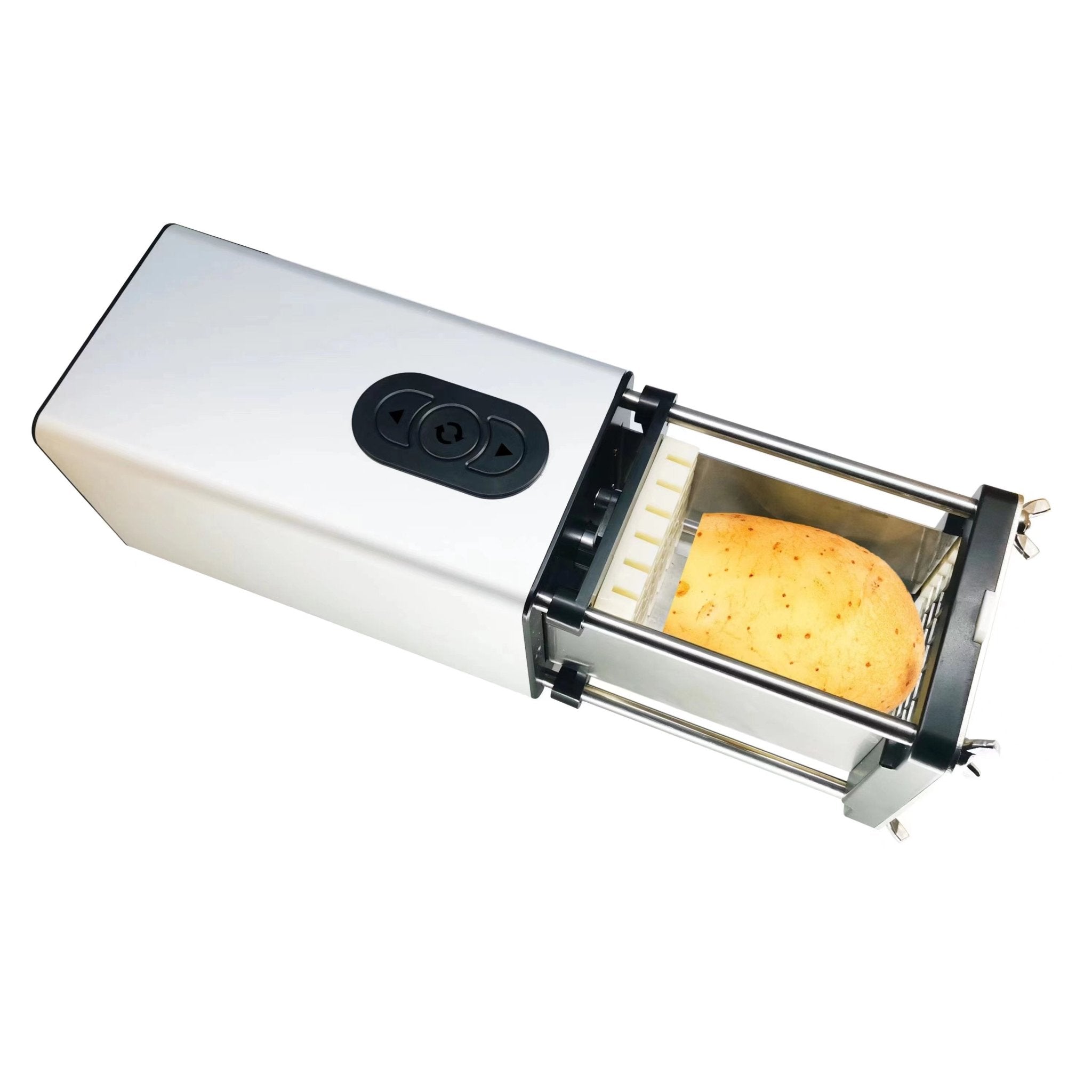 Coupe-frites électrique multifonction avec lames en acier inoxydable pour légumes et pommes de terre, usage commercial et domestique - IVOIRART.COM